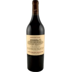 CHÂTEAU "MONBOUSQUET" 2023 SAINT-EMILION GRAND CRU ROUGE 75 CL CRD  - CAISSE BOIS DE 12 BT - French Wine 75cl